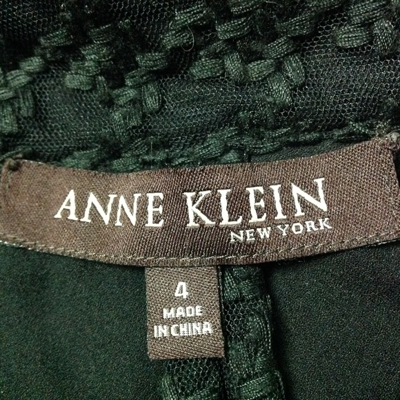 Anne Klein Women's Jacket Black Size 4 - Picture 4 of 5